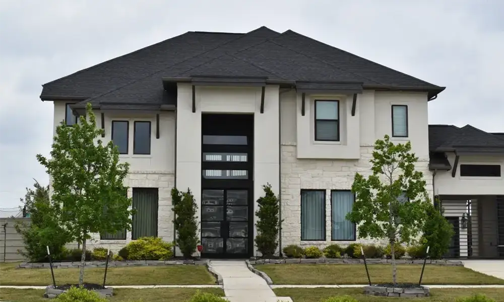 Residential shingle roof replacement in Houston